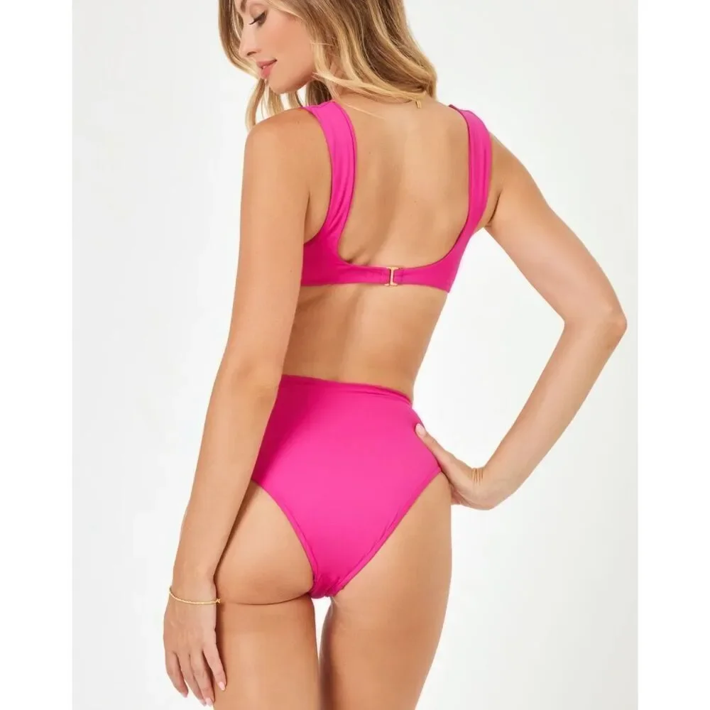 L Space NWT size S bikini Arlo Bottom Bougainvillea color